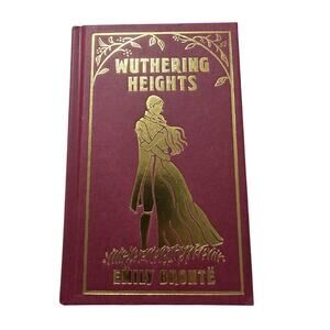 WUTHERING HEIGHTS by Emily Bronte Compact Hardcover Gilded Pages NEW
